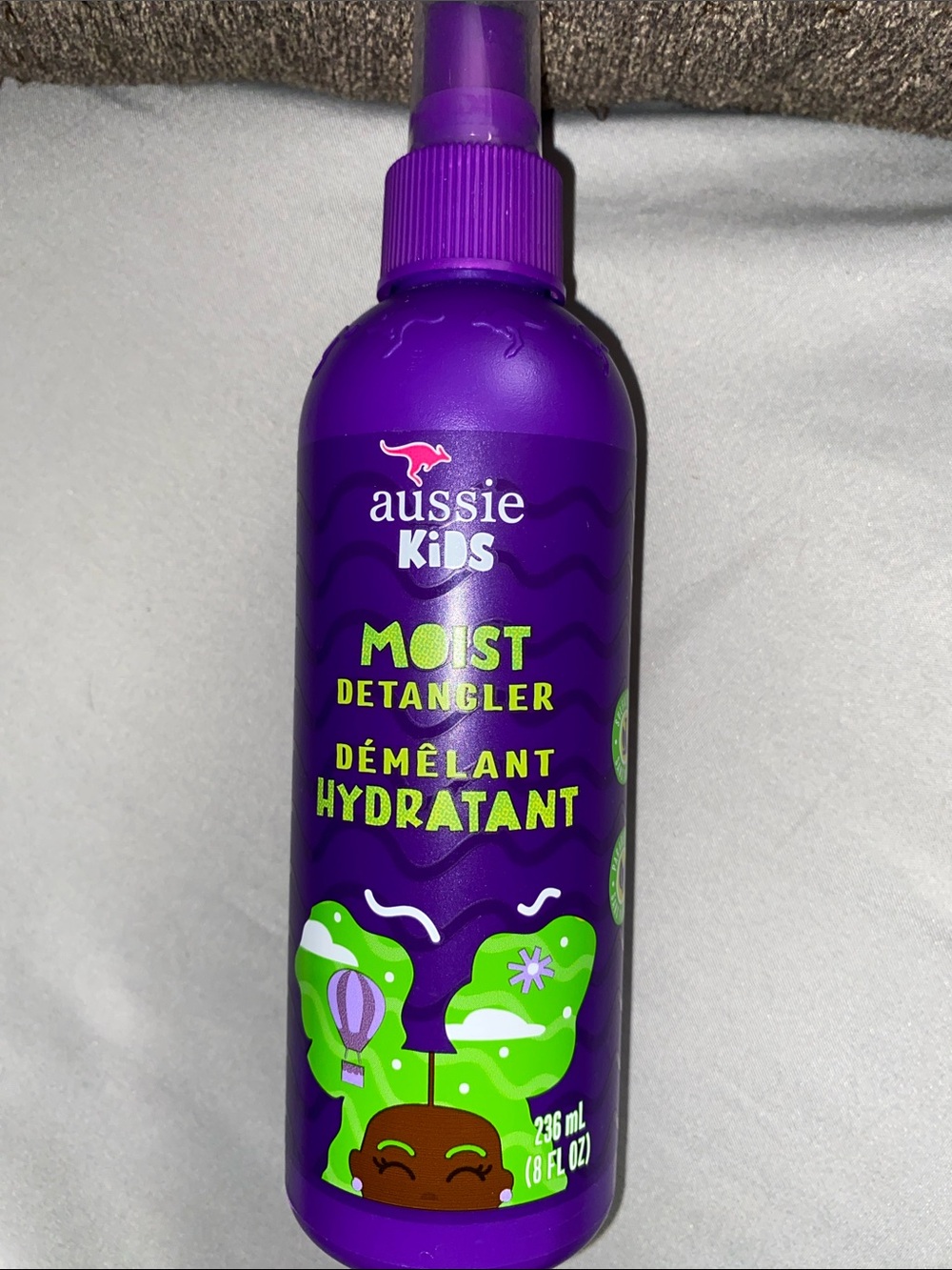 Aussie Kids Moist Detangler Spray - Purple & Green